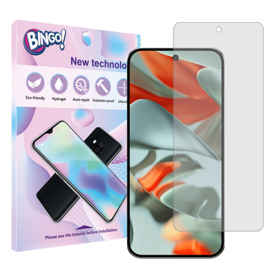 محافظ صفحه نمایش گوشی گوگل Pixel 9 Pro XL بینگو مدل شفاف Tough