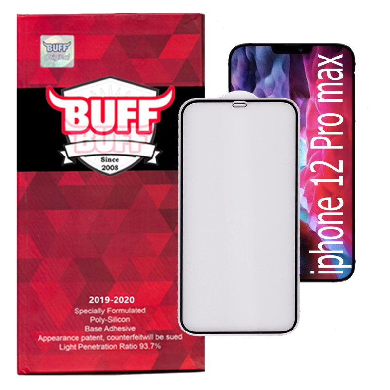 گلس گوشی اپل iPhone 12 Pro Max بوف 5D مدل F33