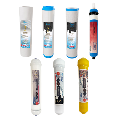 فیلتر تصفیه آب زیر سینک اس اس وی مدل H710 بسته 7 عددی