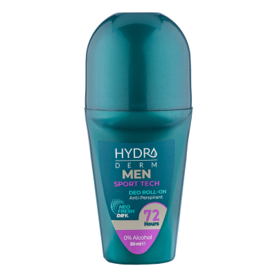 رول ضد تعریق مردانه هیدرودرم مدل Sport Tech حجم 50 میلی لیتر