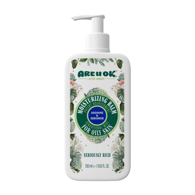 بالم مرطوب کننده آریواوکی مدل arginine and sebomine حجم 350 میلی لیتر