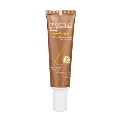 کرم روشن کننده هیدرودرم سری Lady وزن 30 گرم