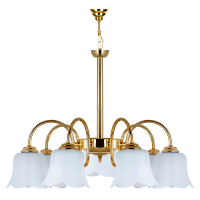 لوستر 7 شعله چشمه نور کد 809.7