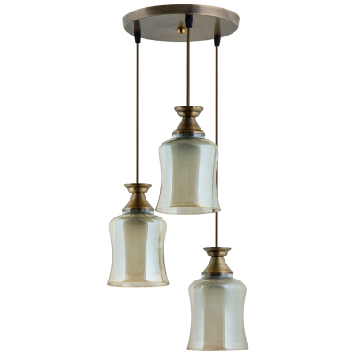 چراغ آویز چشمه نور کد A1280-3H-A