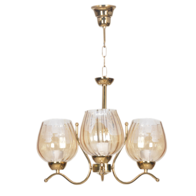 لوستر سه شعله چشمه نور کد AB804-3 لوستر سه شعله چشمه نور کد AB804-3