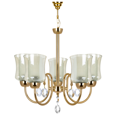 لوستر آویز پنج شعله چشمه نور کد A811-5-O