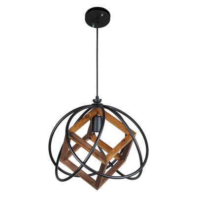 لوستر آویز تک شعله چشمه نور کد 2218