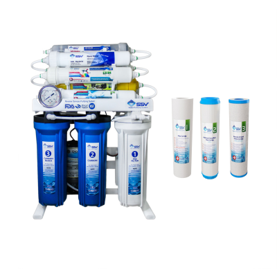 دستگاه تصفیه آب اس اس وی مدل MaxBlue x1050 به همراه فیلتر بسته 3 عددی