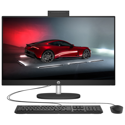 کامپیوتر All in One اچ پی 27 اینچ مدل CR0170nh Core i7 1355U 16GB 1TB کامپیوتر همه کاره 27 اینچ اچ پی مدل CR0170nh با پردازنده Core i7 1355U رم 16 گیگابایت از نوع DDR4 حافظه داخلی یک ترابایت SSD کارت گرافیک Iris Xe (integrated) نمایشگر از نوع IPS