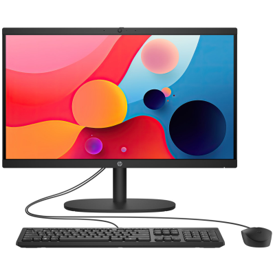 کامپیوتر All in One اچ پی 21.5 اینچ مدل DG0013nh Core i3 N300 8GB 512GB کامپیوتر همه کاره 21.5 اینچ اچ پی مدل DG0013nh با پردازنده Core i3 N300 رم 8 گیگابایت از نوع DDR5 حافظه داخلی 512 گیگابایت SSD کارت گرافیک UHD Graphics (integrated) نمایشگر از نوع VA