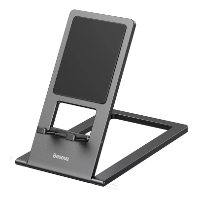 پایه نگهدارنده گوشی و تبلت بیسوس مدل Foldable Metal Desktop Holder LUKP000013