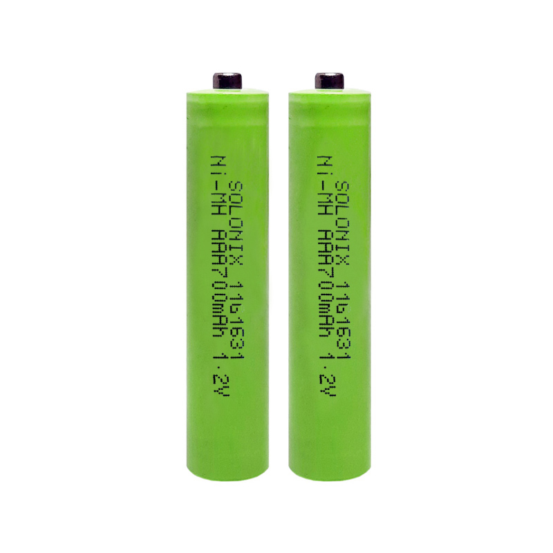 باتری شارژی نیم قلمی سولونیکس مدل صنعتی مجموعه 2 عددی