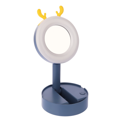 آینه آرایشی رینگ لایت دار مدل NO.0838 آینه آرایشی رینگلایتدار مدل NO.0838