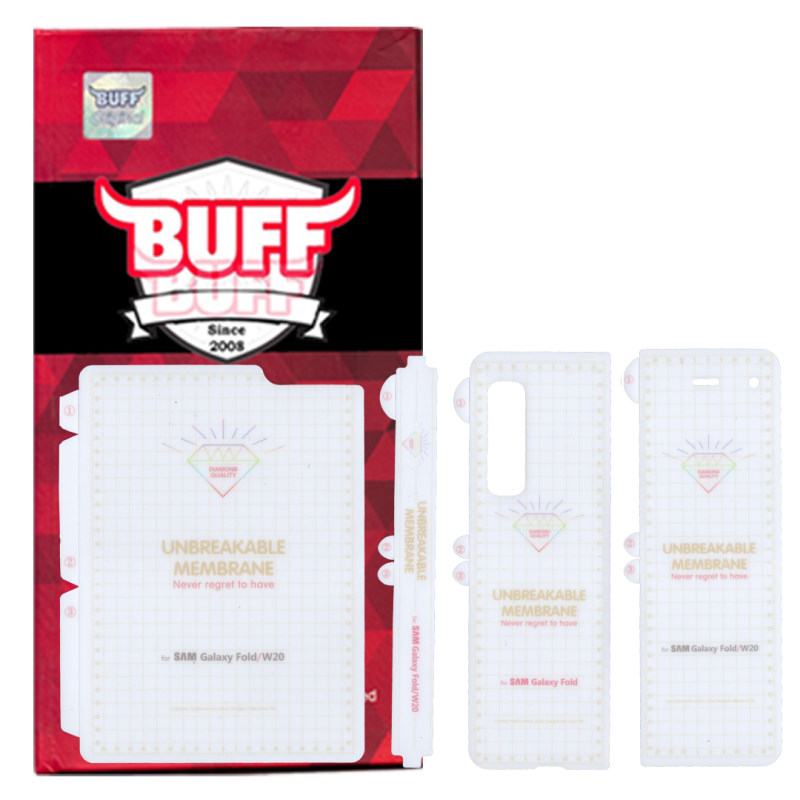 محافظ صفحه نمایش و پشت گوشی سامسونگ Galaxy Z Fold بوف مدل Hg01 محافظ صفحه نمایش و پشت گوشی سامسونگ Galaxy Z Fold بوف مدل Hg01