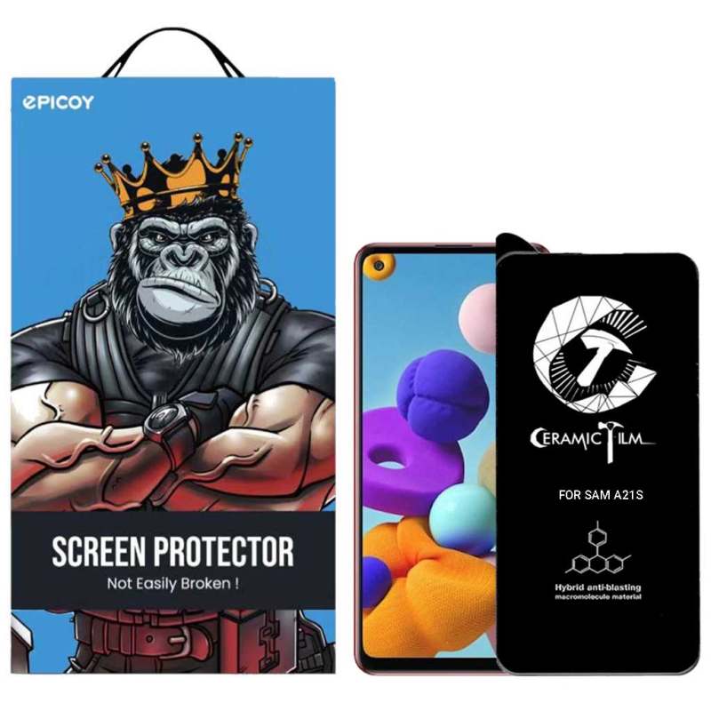 محافظ صفحه نمایش سرامیکی گوشی سامسونگ Galaxy A21s اپیکوی مدل CR7
