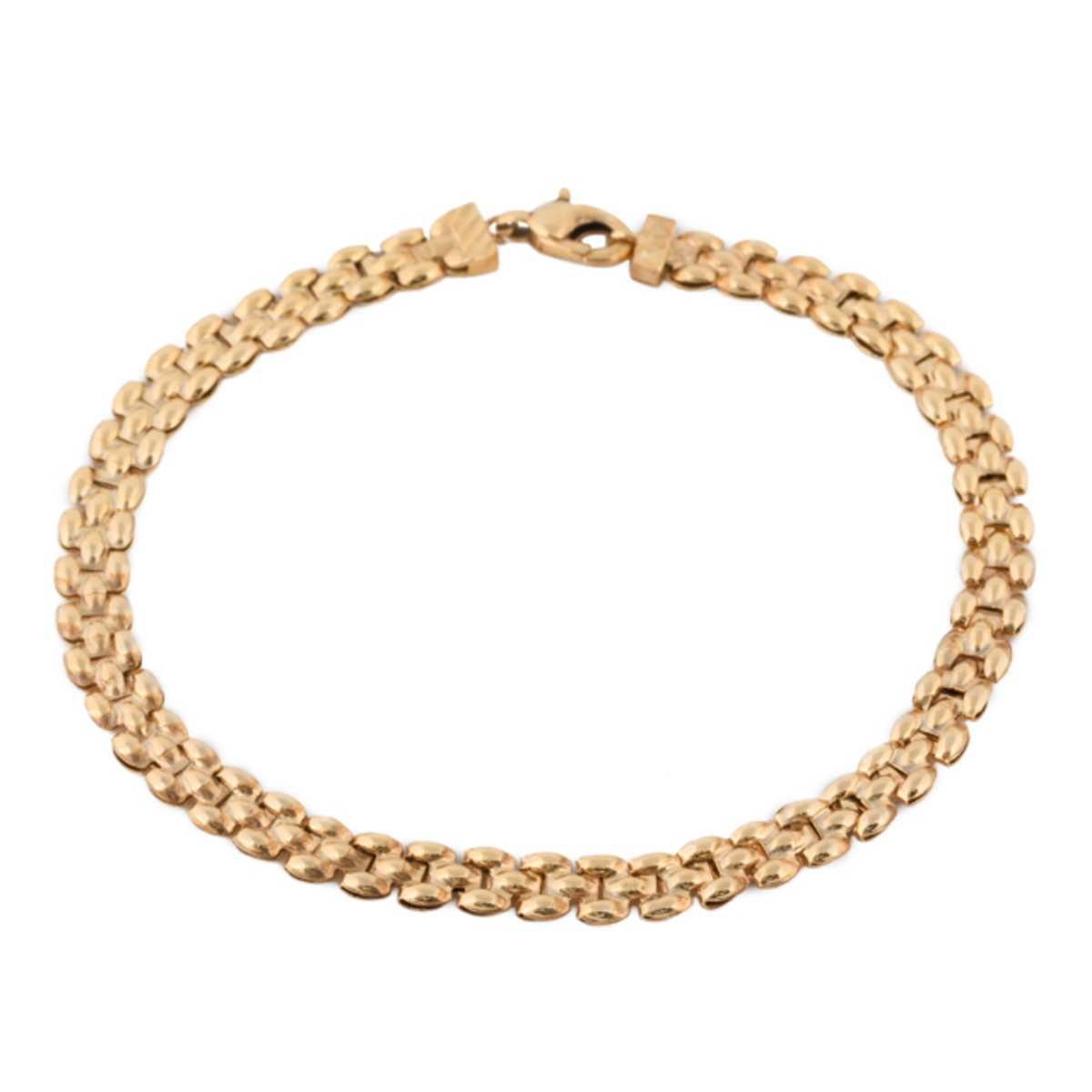 دستبند طلا 18 عیار زنانه سور گالری طرح رولکس کد wb4490-small-image