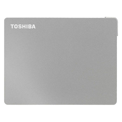 هارد اکسترنال توشیبا مدل Canvio Flex ظرفیت یک ترابایت دارای رابط USB Type-A 3.2