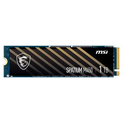 اس اس دی اینترنال ام اس آی مدل SPATIUM M450 ظرفیت 1 ترابایت اس اس دی اینترنال PCIe Gen4 x4 ام اس آی مدل SPATIUM M450 ظرفیت 1 ترابایت