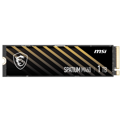 اس اس دی اینترنال ام اس آی مدل SPATIUM M460 ظرفیت 1 ترابایت اس اس دی اینترنال PCIe Gen4 x4 ام اس آی مدل SPATIUM M460 ظرفیت 1 ترابایت