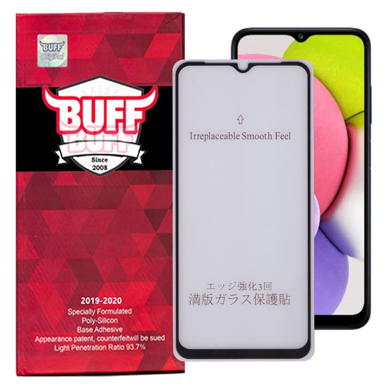 گلس گوشی سامسونگ گلکسی A03s/A03/A02s/A02/F02s/M02/M02s بوف مدل 5D-matte