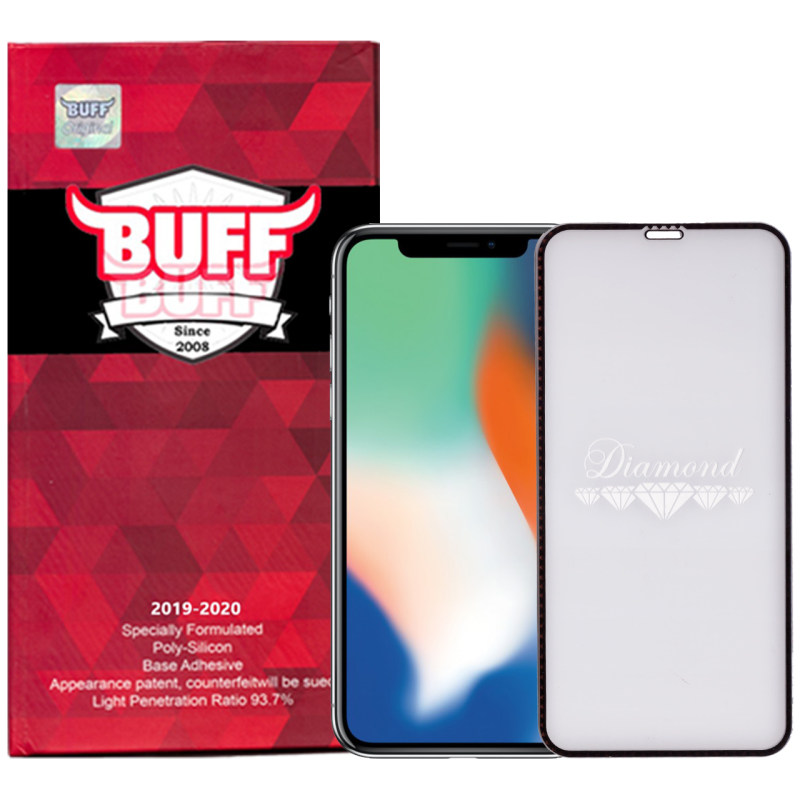 گلس گوشی اپل iPhone Xs بوف 5D مدل Diamond