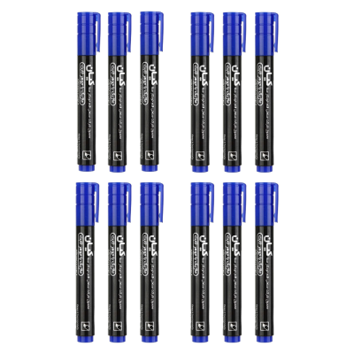 ماژیک پرمننت کیان مدل T - safa بسته 12 عددی ماژیک پرمننت کیان مدل T - safa بسته 12 عددی