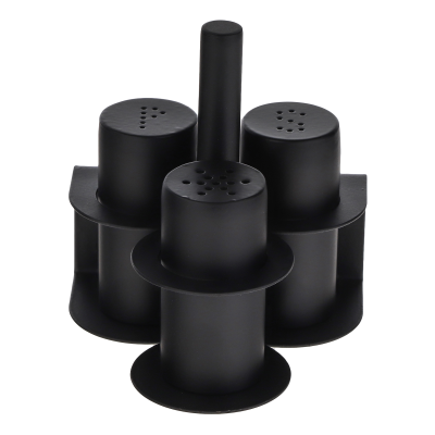 نمک پاش و فلفل پاش مدل Ps مجموعه 3 عددی به همراه استند