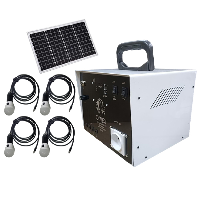 سیستم خورشیدی دینکس مدل DX-107 PLUS ظرفیت 1000 وات