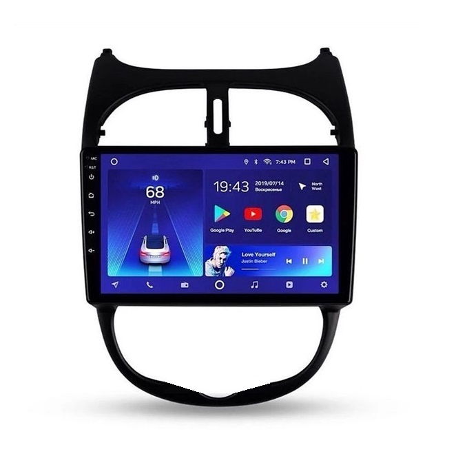 پخش کننده خودرو مدل مانیتور 206 پخش کننده خودرو مدل مانیتور 206