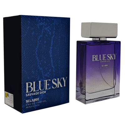 ادو پرفیوم مردانه اسکلاره مدل Sauvage Dior Blue Sky  حجم 100 میلی لیتر
