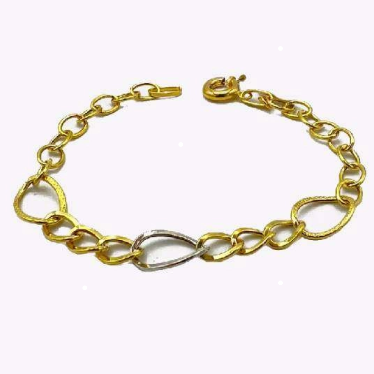 دستبند طلا زنانه اپال گلد مدل فروغ 0182-small-image