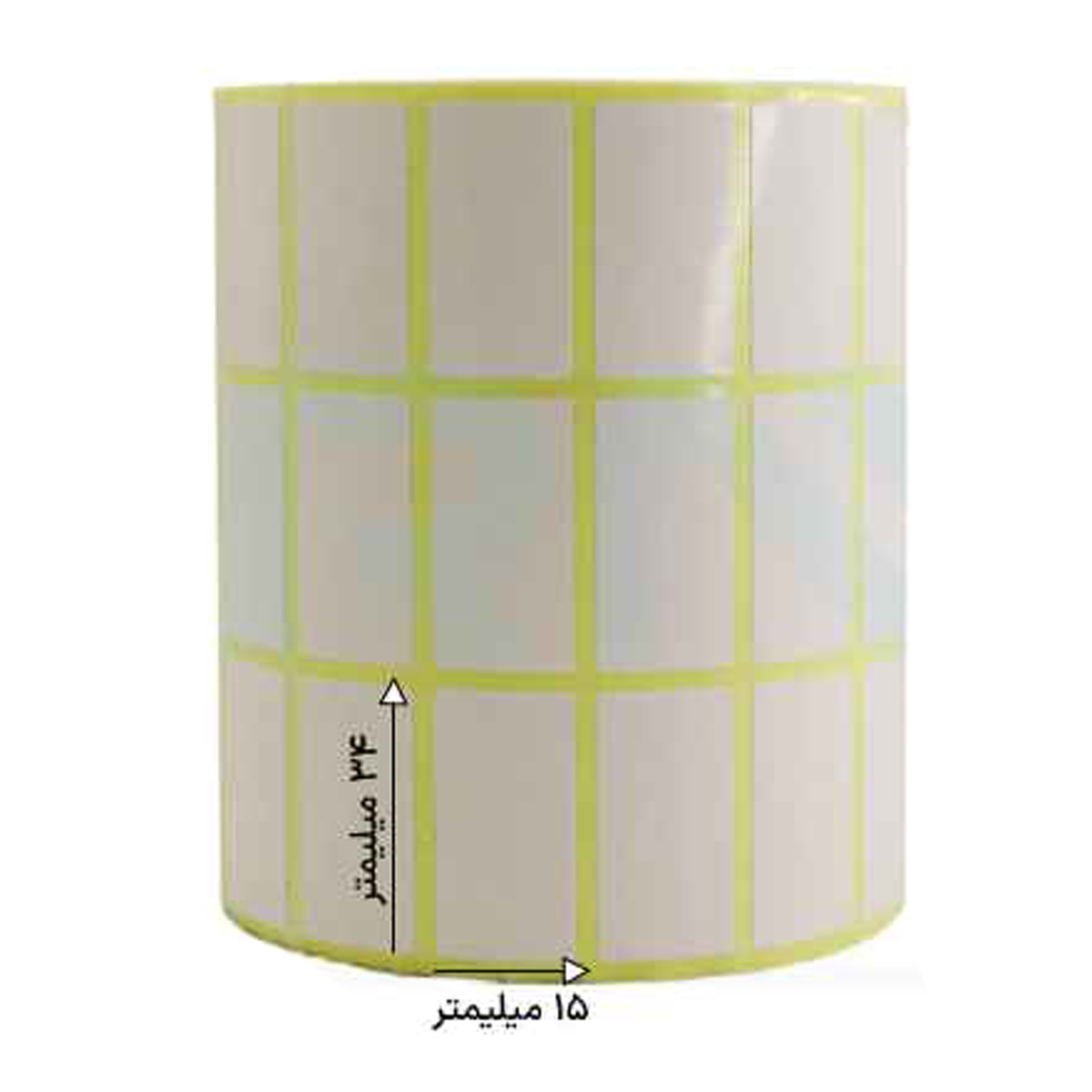 رول 6000 تایی لیبل کاغذی سه ردیفه 34x15 رول 6000 تایی لیبل کاغذی سه ردیفه 34x15-small-image