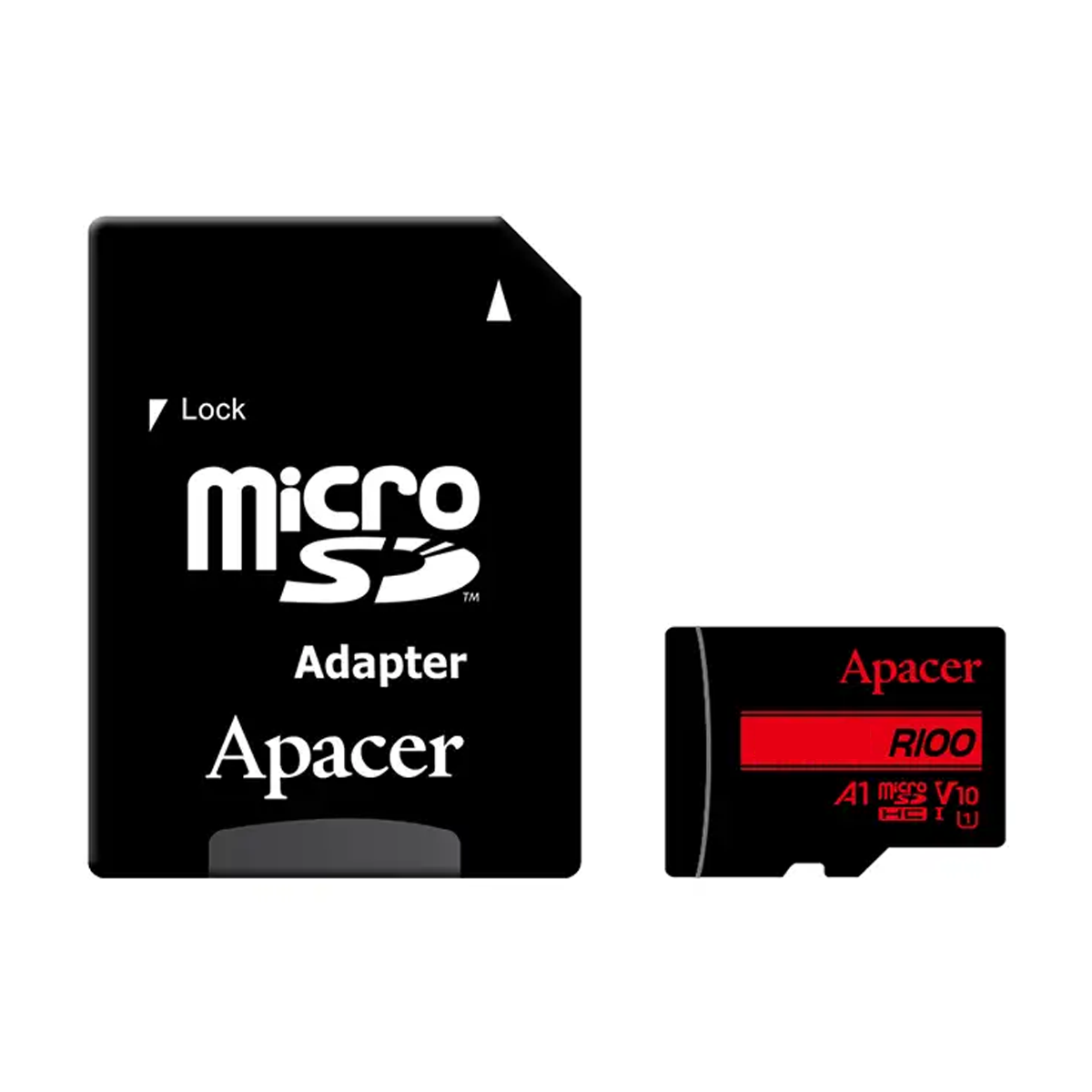 کارت حافظه microSDXC اپیسر مدل Rioo استاندارد UHS-I U1 A1 W/1 ظرفیت 128 گیگابایت همراه آداپتور