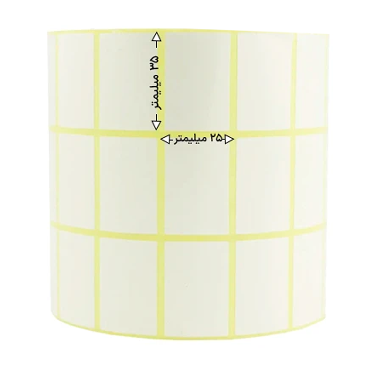 رول 6000 تایی لیبل پی وی سی سه ردیفه 31x21 رول 3000 تایی لیبل پی وی سی سه ردیفه 31x21-small-image