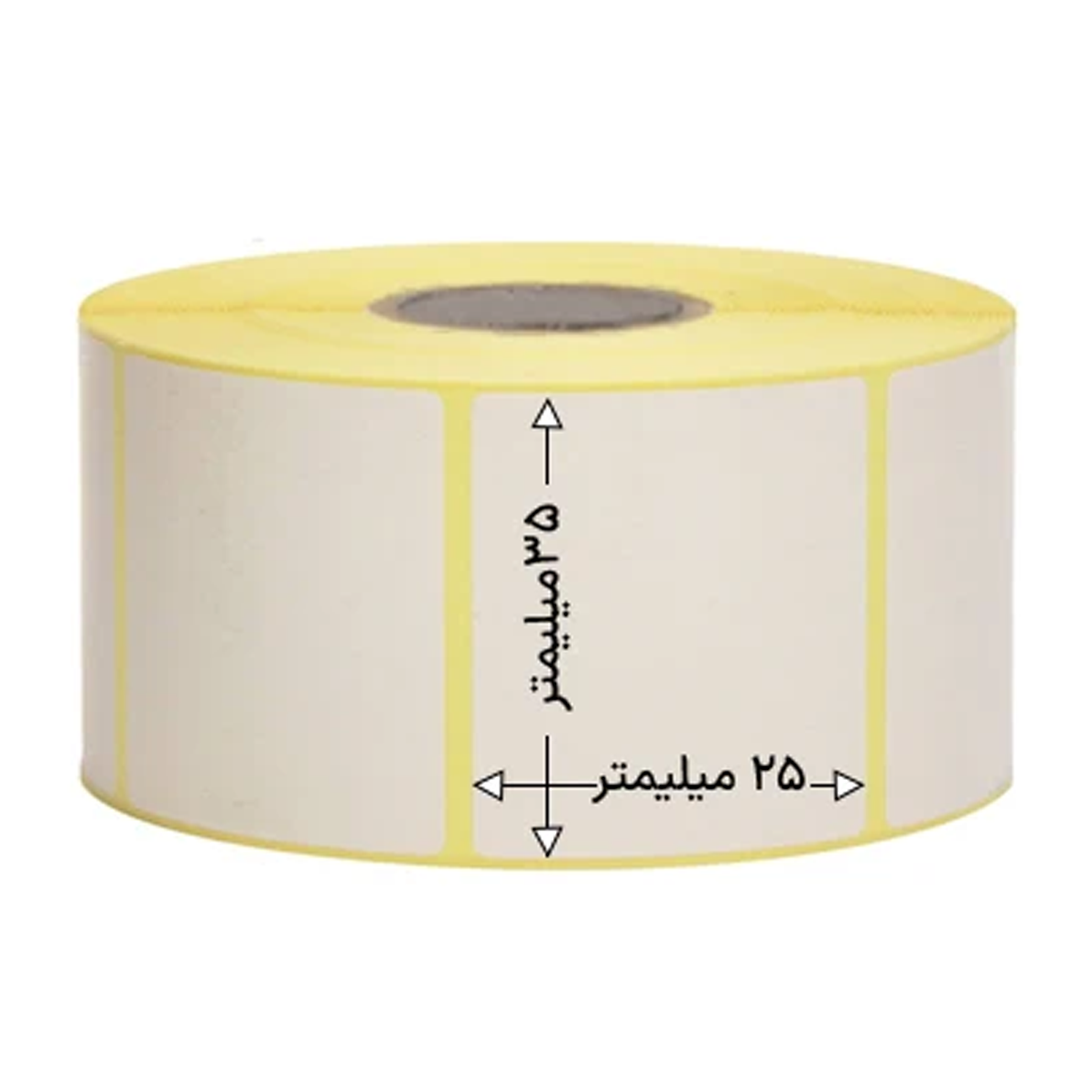 رول 2000 تایی لیبل حرارتی تک ردیفه 35x25-small-image