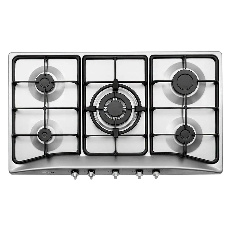 اجاق گاز صفحهای 5 شعله استیل البرز کد S5956