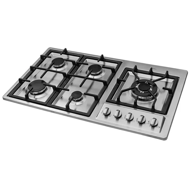 اجاق گاز صفحهای 5 شعله اخوان مدل GI-135-S