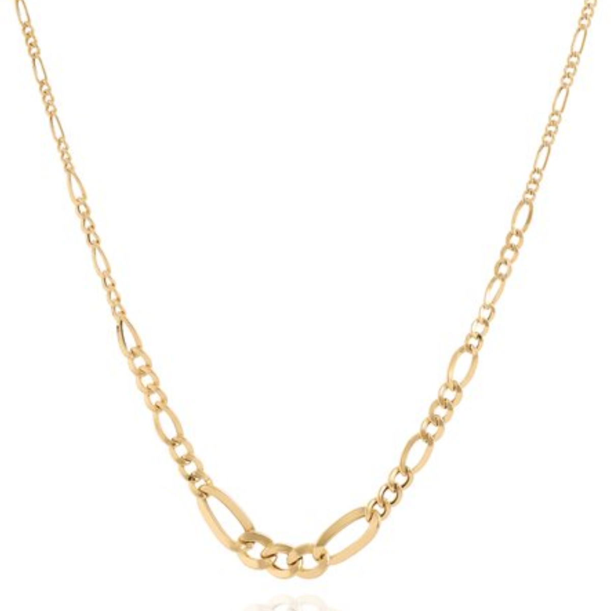 گردنبند طلا 18 عیار زنانه مدل فیگارو کونیک کد NC1729