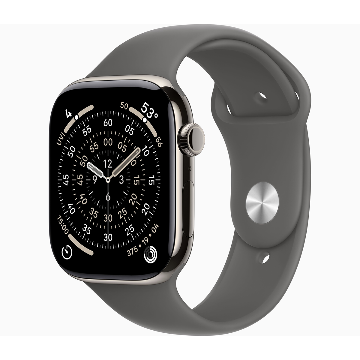 اپل واچ سری 11 تیتانیوم مدل 46 میلی متری  GPS و Cellular با بند Sport-small-image