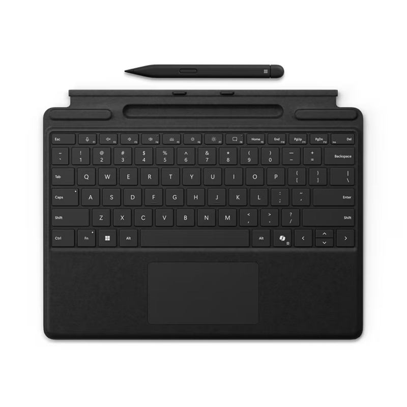کیبورد تبلت مایکروسافت سرفیس Pro 9 به همراه قلم اسلیم 2 مدل Surface Pro Copilot Keyboard with Slim Pen 2
