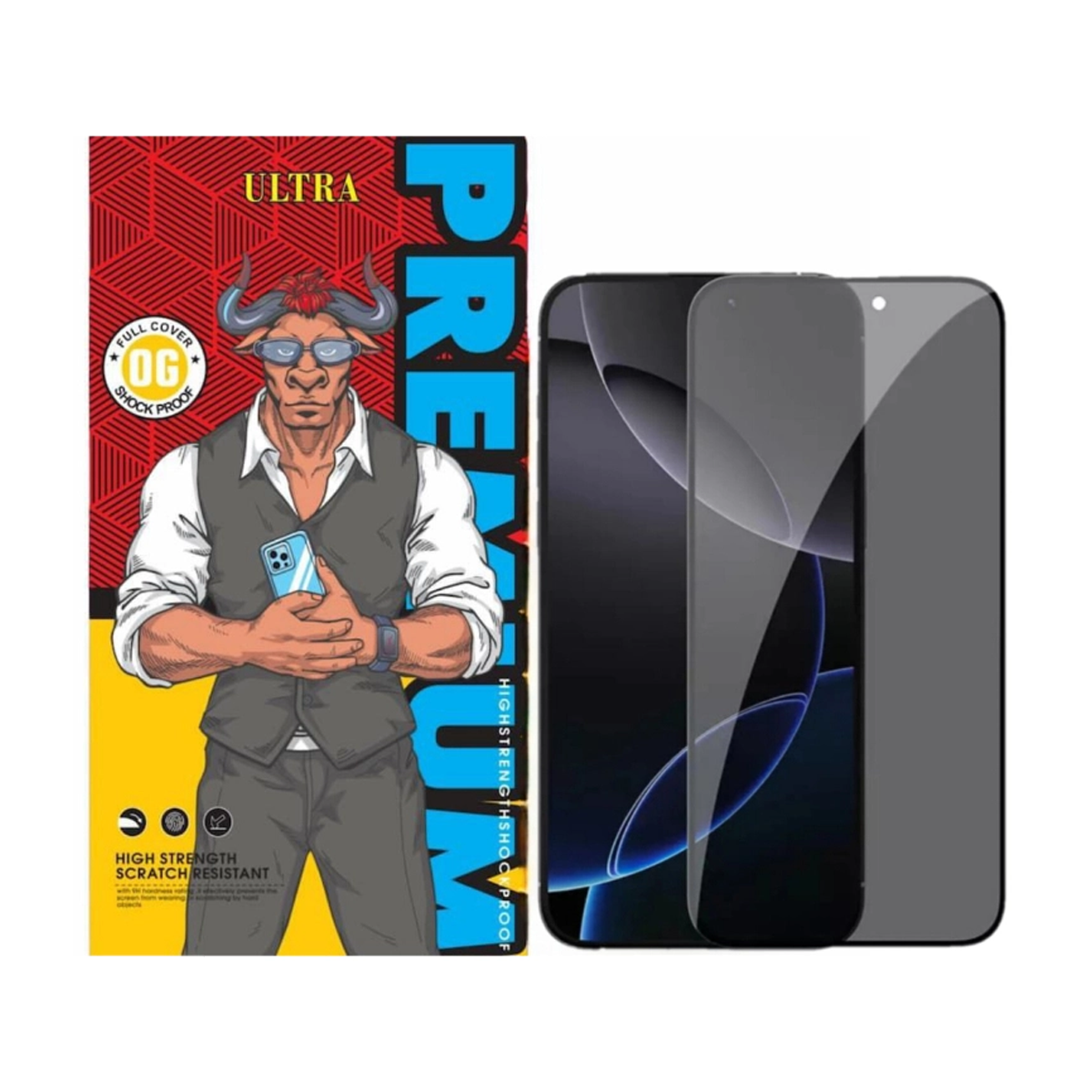 محافظ صفحه نمایش گوشی اپل iPhone 17 Pro Max اولترا مدل Privacy