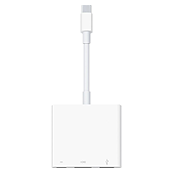 هاب USB-C اپل 3 پورت مدل Digital AV Multiport Adapter هاب USB-C اپل 3 پورت مدل Digital AV Multiport Adapter-small-image