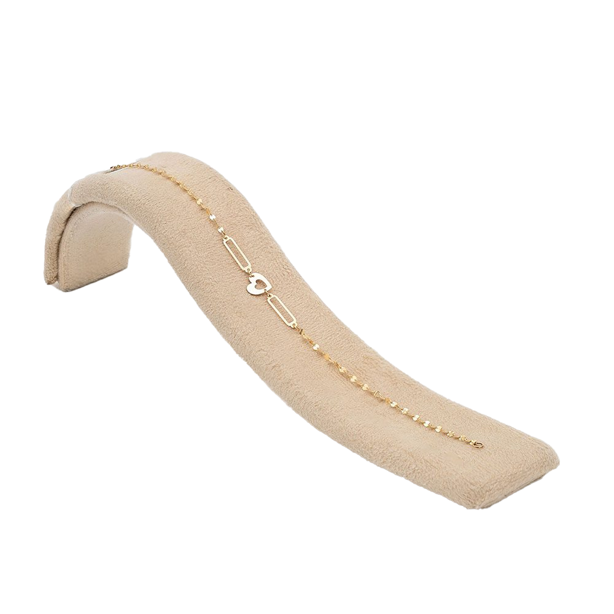 دستبند طلا زنانه گالری طلا عرفان مدل لیزری کد 4622