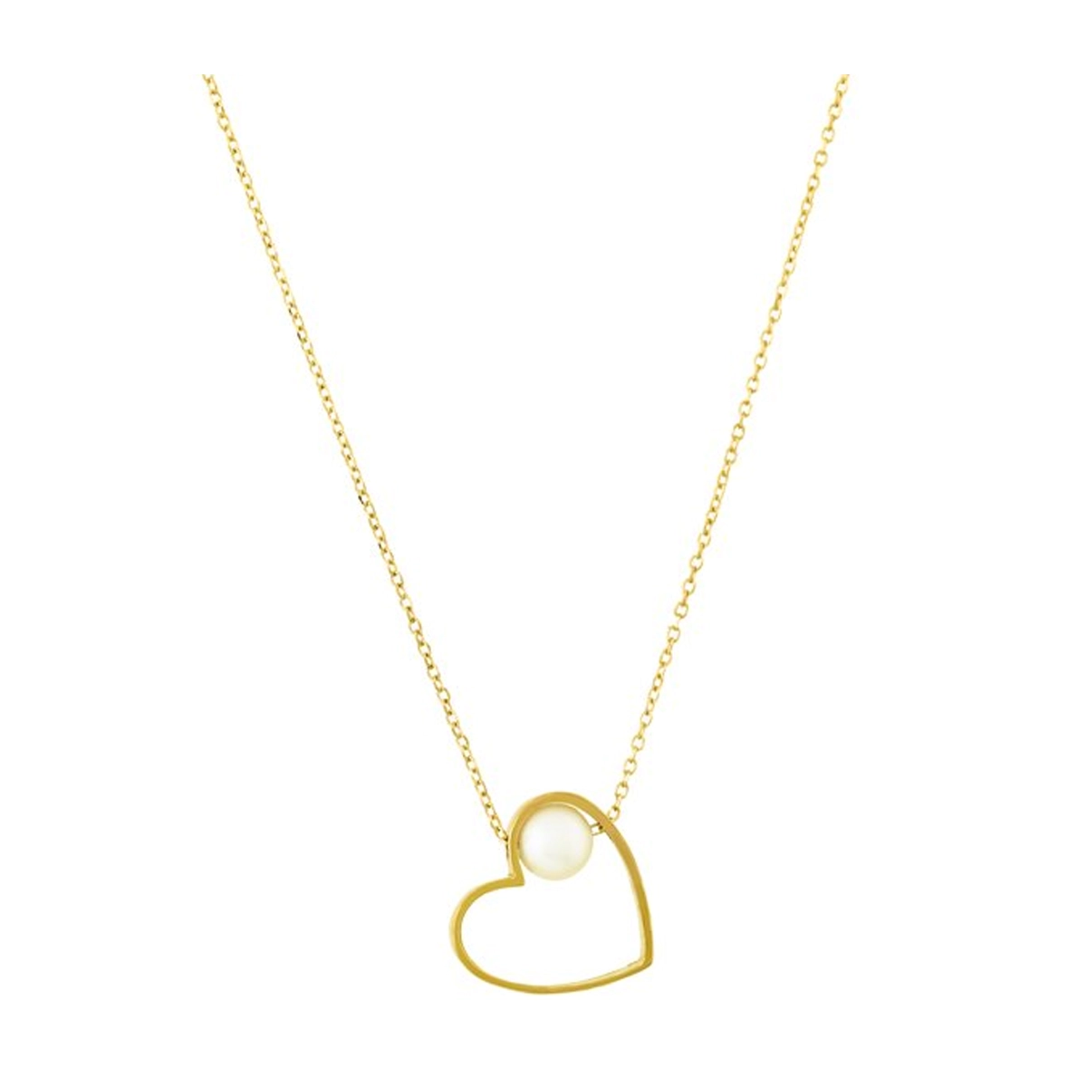 گردنبند طلا 18 عیار زنانه مدل قلب کد NC1032 گردنبند طلا 18 عیار زنانه مدل قلب کد NC1032-small-image