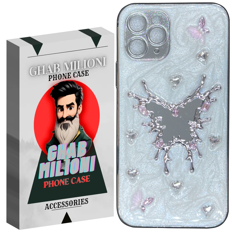 کاور گوشی اپل IPHONE 11 PRO قاب میلیونی مدل AYNEH-TP6