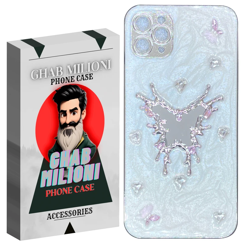 کاور گوشی اپل IPHONE 11 PRO MAX قاب میلیونی مدل AYNEH-TU6