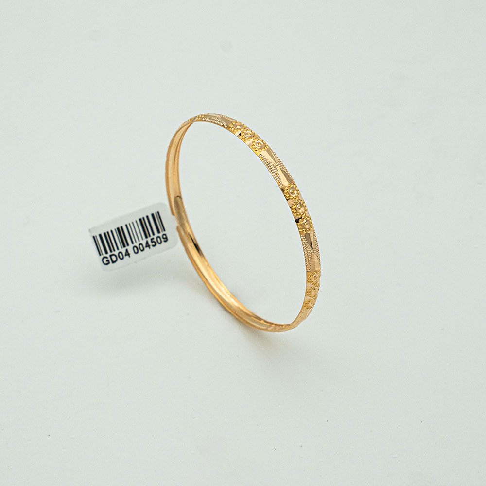 النگو طلا 18 عیار گالری طلا عرفان مدل برج کد4512