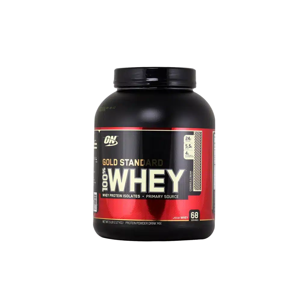 پودر پروتئین 100 درصد وی گلد استاندارد اپتیموم نوتریشن 2.27 کیلوگرم