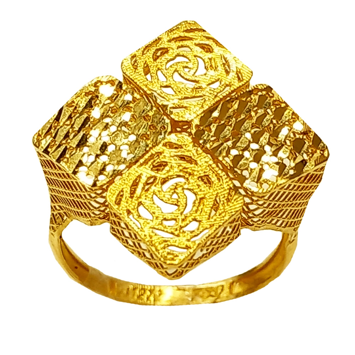 انگشتر طلا 18 عیار زنانه طرح ستاره کد R115 سایز 17.10 انگشتر طلا 18 عیار زنانه طرح ستاره کد R115 سایز 17.10