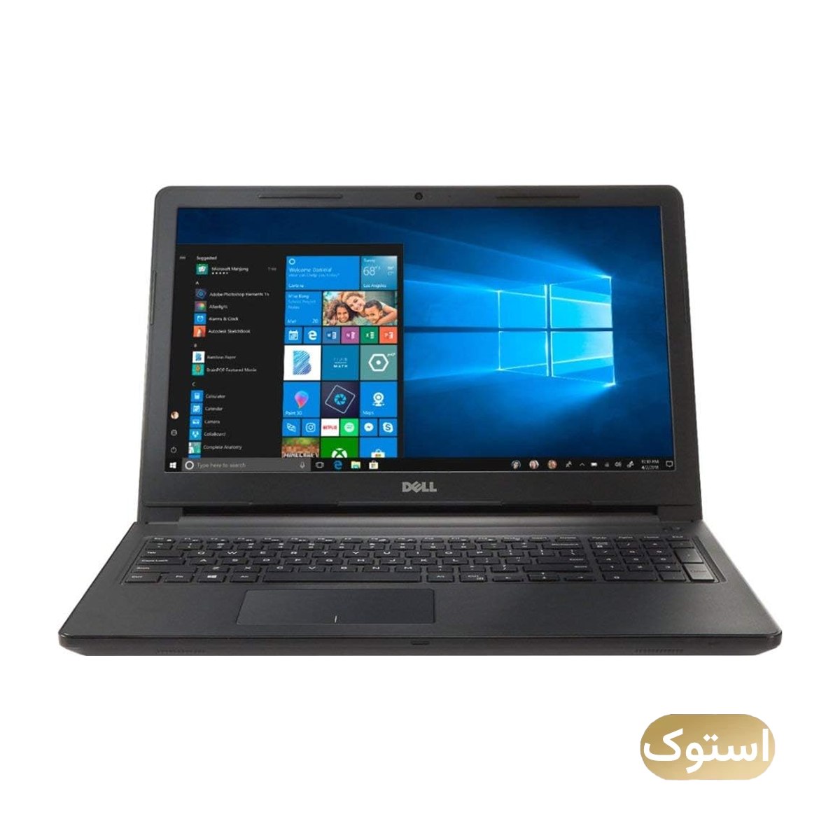 لپ تاپ استوک USED - دل 15.6 اینچی مدل inspiron i5 7200U 8GB 256GB - مشکی